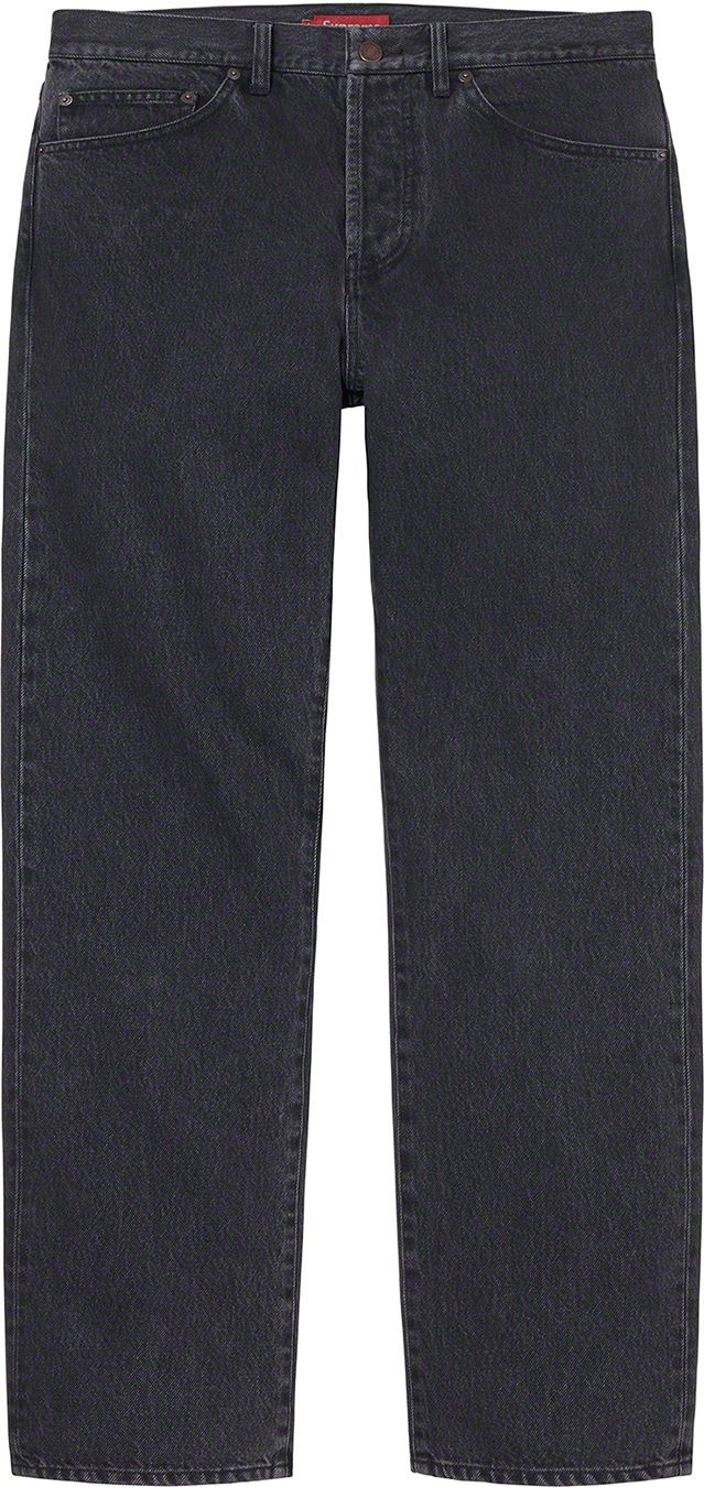 Stone Washed Black Slim Jean view 2